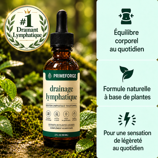 Gouttes de drainage lymphatique