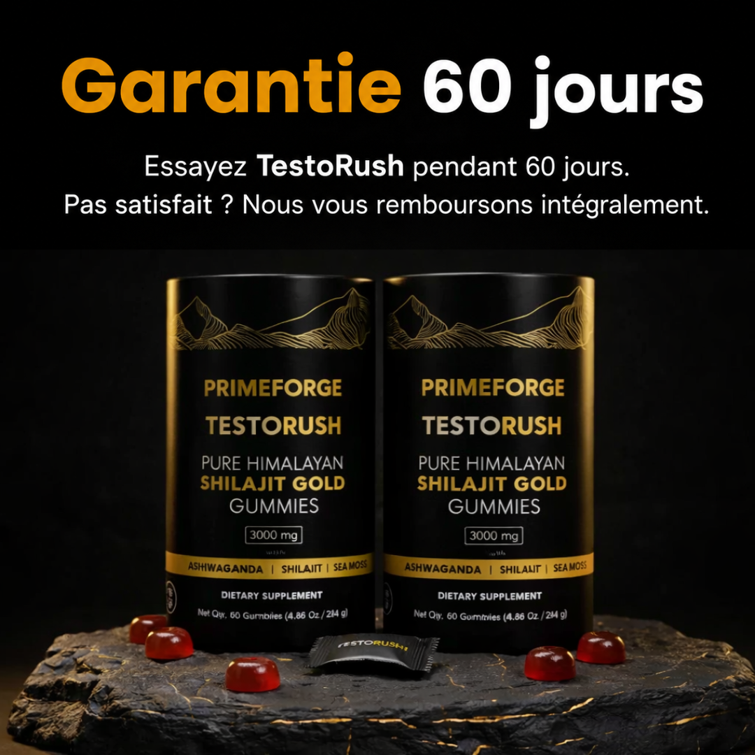 TestoRush - Votre dose quotidienne de soutien à la testostérone