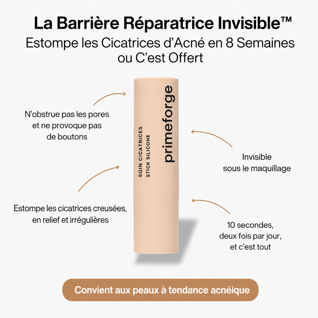 Réparateur Invisible des Cicatrices d’Acné Barrier